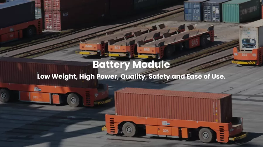 Large batteries for outdoor applications using series-parallel cells