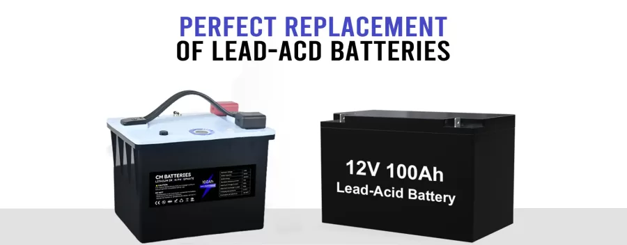PERFECT REPLACEMENT OF LEAD-ACD BATTERIES