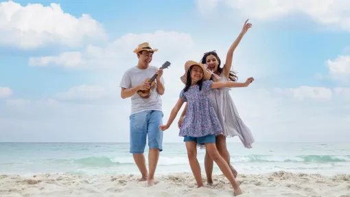 Vacation on Beach