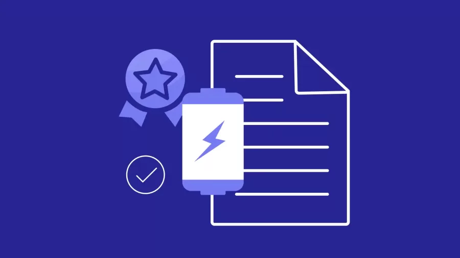 battery pack certification banner