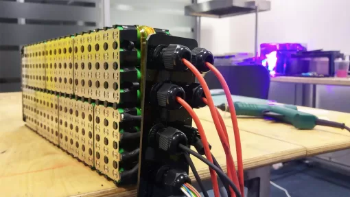 High C rate lithium ion battery pack design