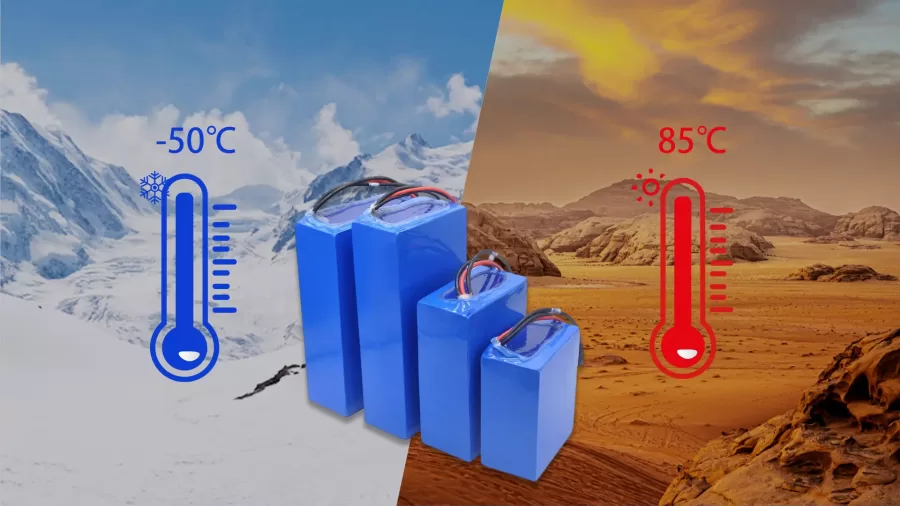 High and Low Temperature Battery Pack Solutions