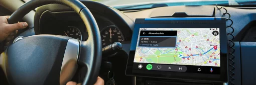 Dispositivos de navegación GPS en el coche