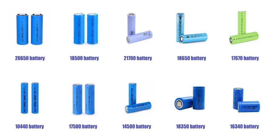 Types of lithium battery cells