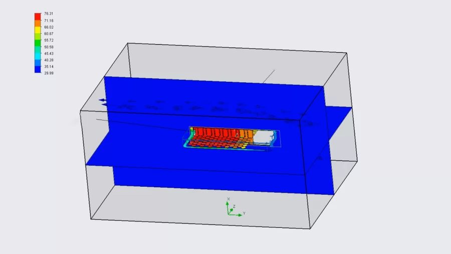 Lithium Battery Thermal Simulation