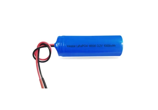 3.2V 1000mAh 18500 LiFePO4 Rechargeable Battery