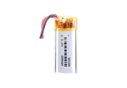 3.7V 200mAh 601235 lithium polymer battery