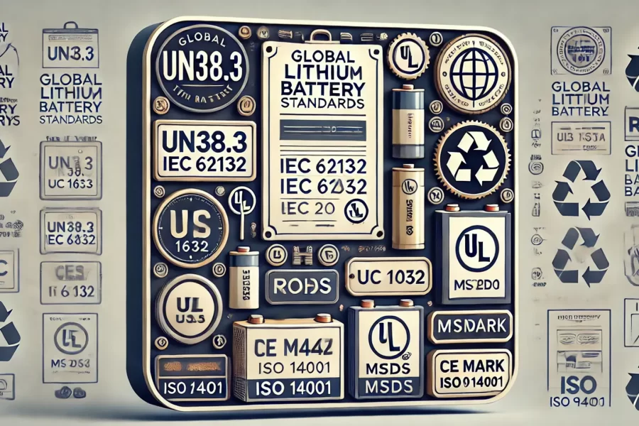 Global Lithium Battery Standards and Certification