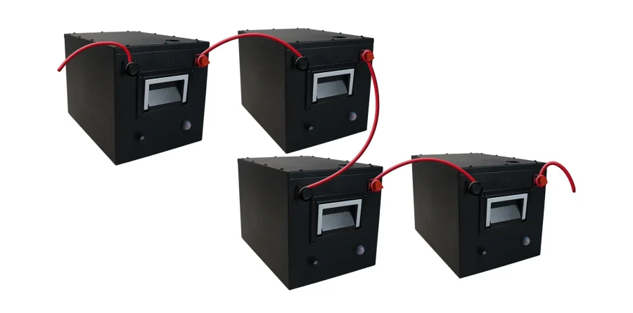 Module battery series-parallel connection