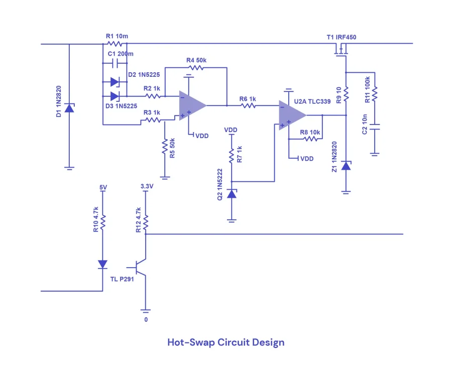 Figure 5. Hot-Swap Circuit Design