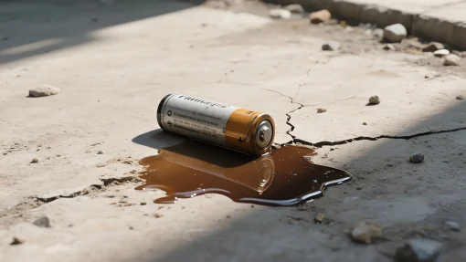 do lithium batteries leak
