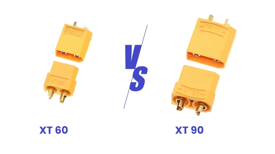 XT60 VS XT90 battery connector difference