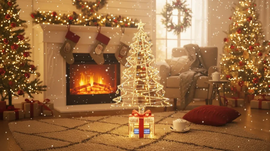 choose Christmas LED lights battery