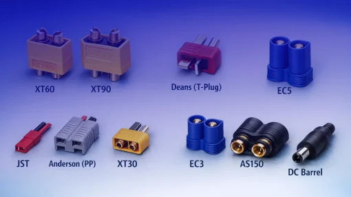 Battery Connector Types for Lithium Battery Packs