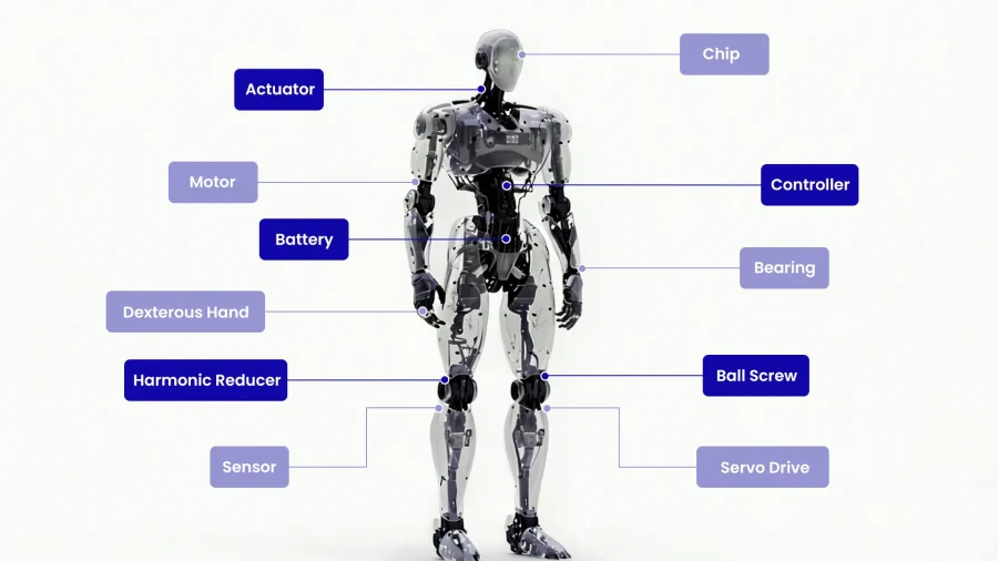 Humanoid Robot Batteries