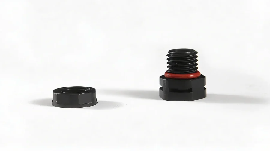 ePTFE pressure-equalization vent membrane installed on a waterproof battery enclosure